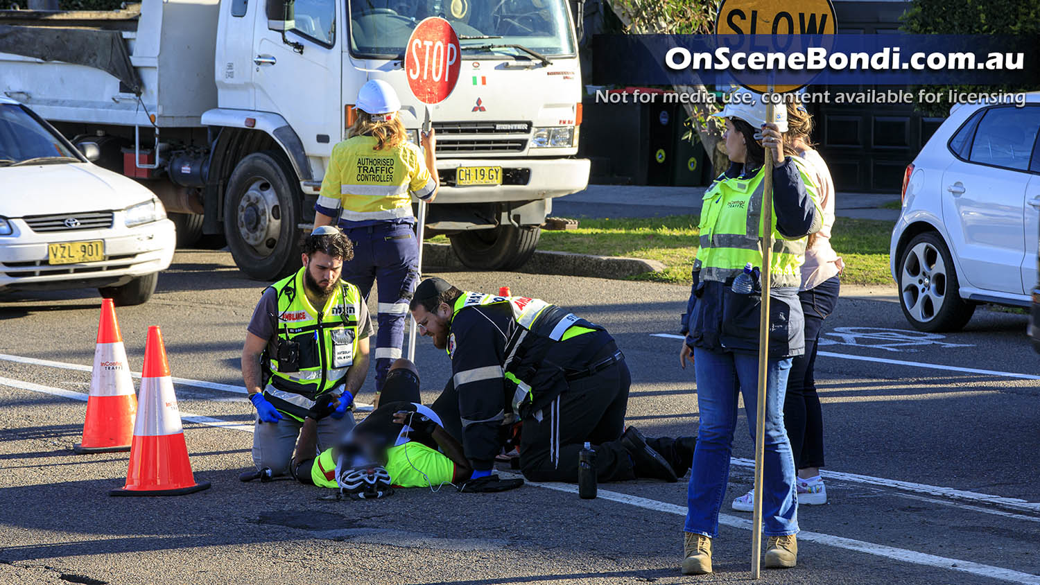 Cyclist hit by truck in Vaucluse