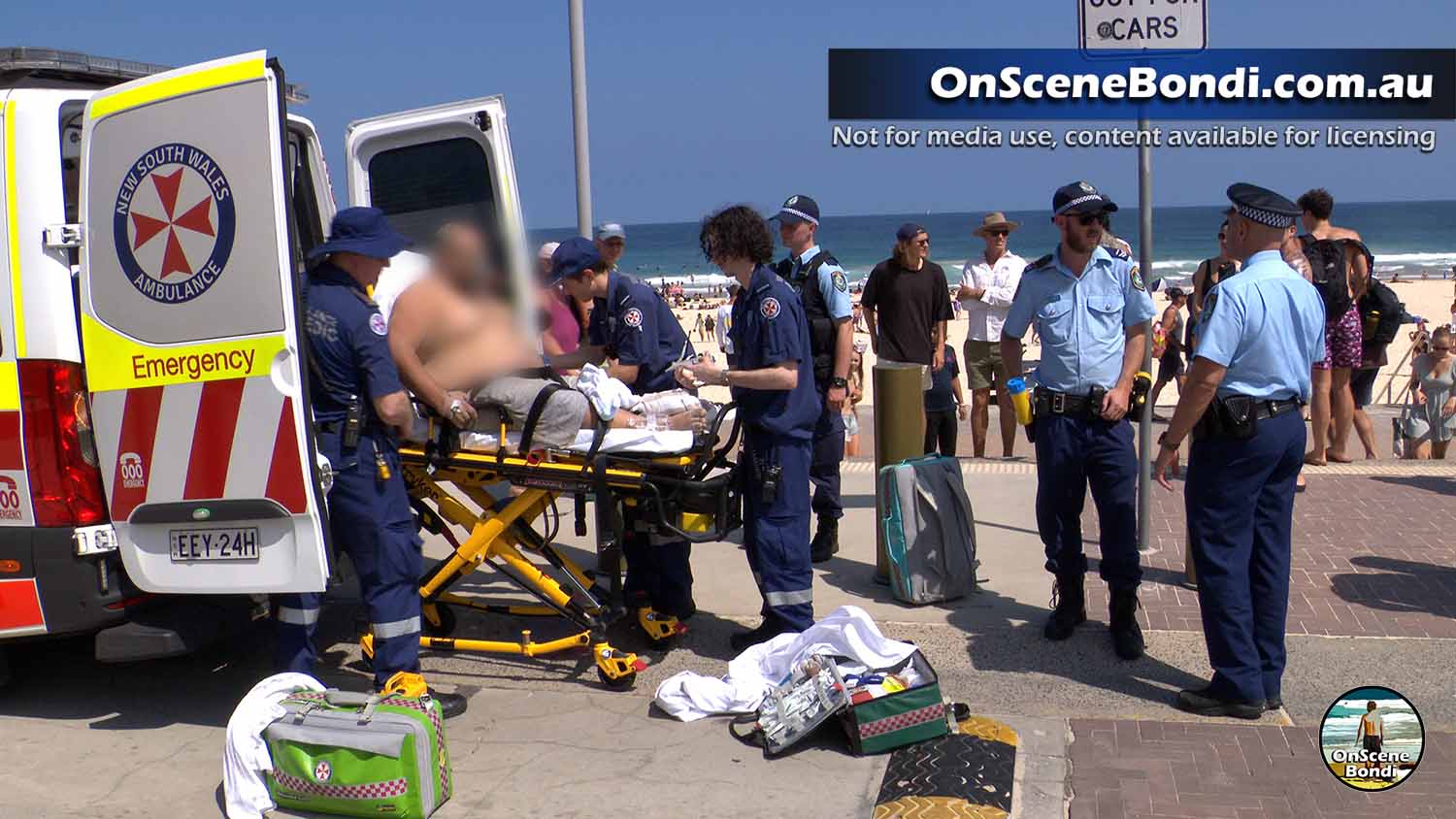 Man rescued and saved with CPR following drowning at Bondi Beach
