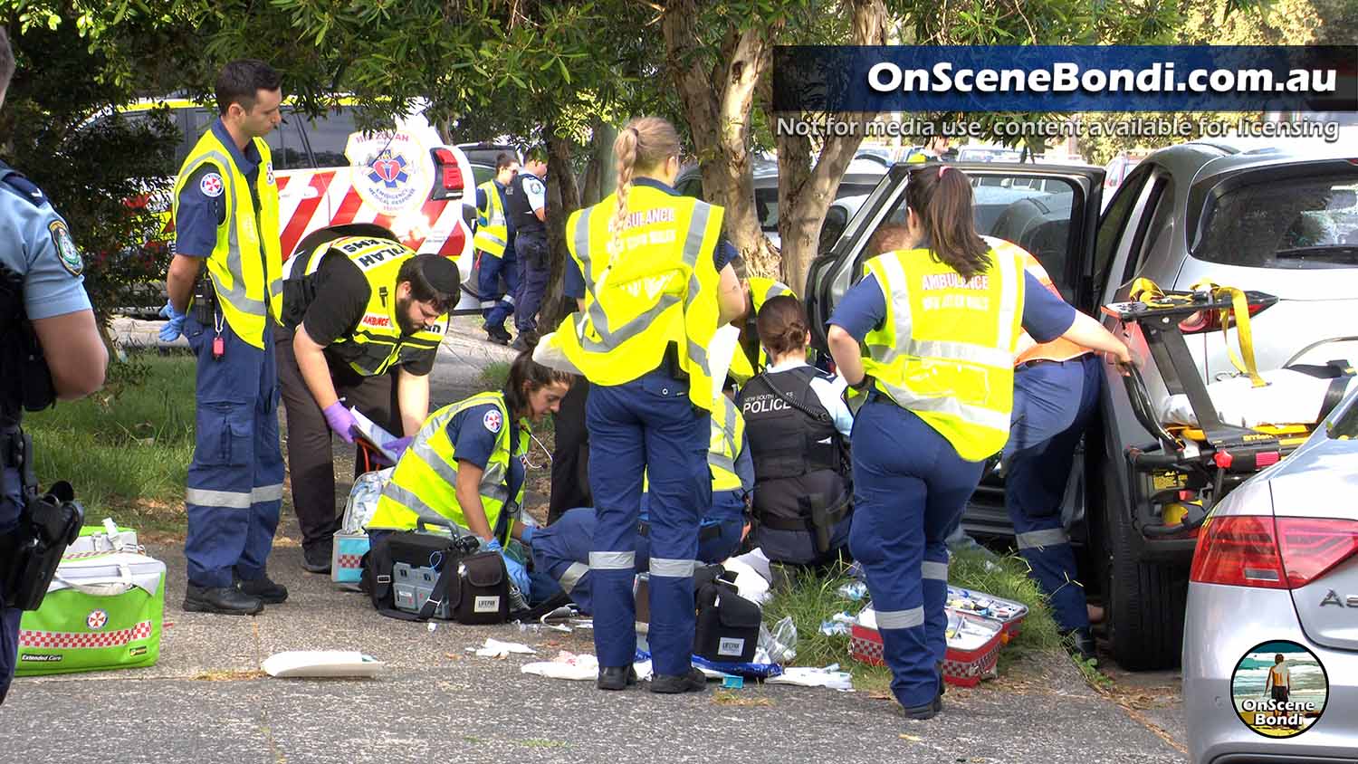 Foot degloved following serious crash in Vaucluse