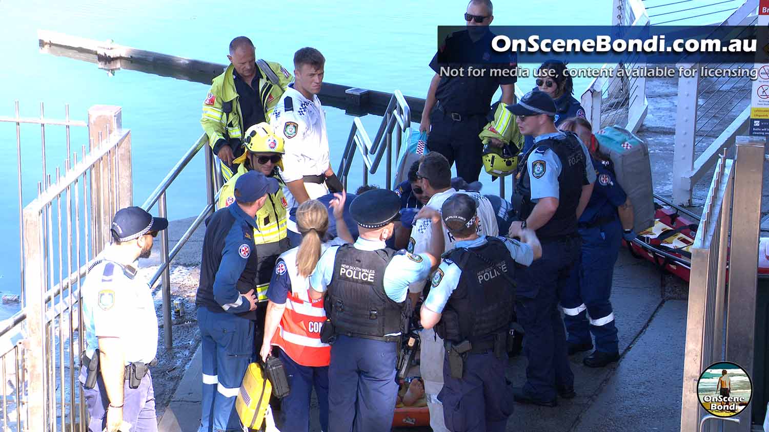 Man in serious condition after cliff and pool rescue in Bronte